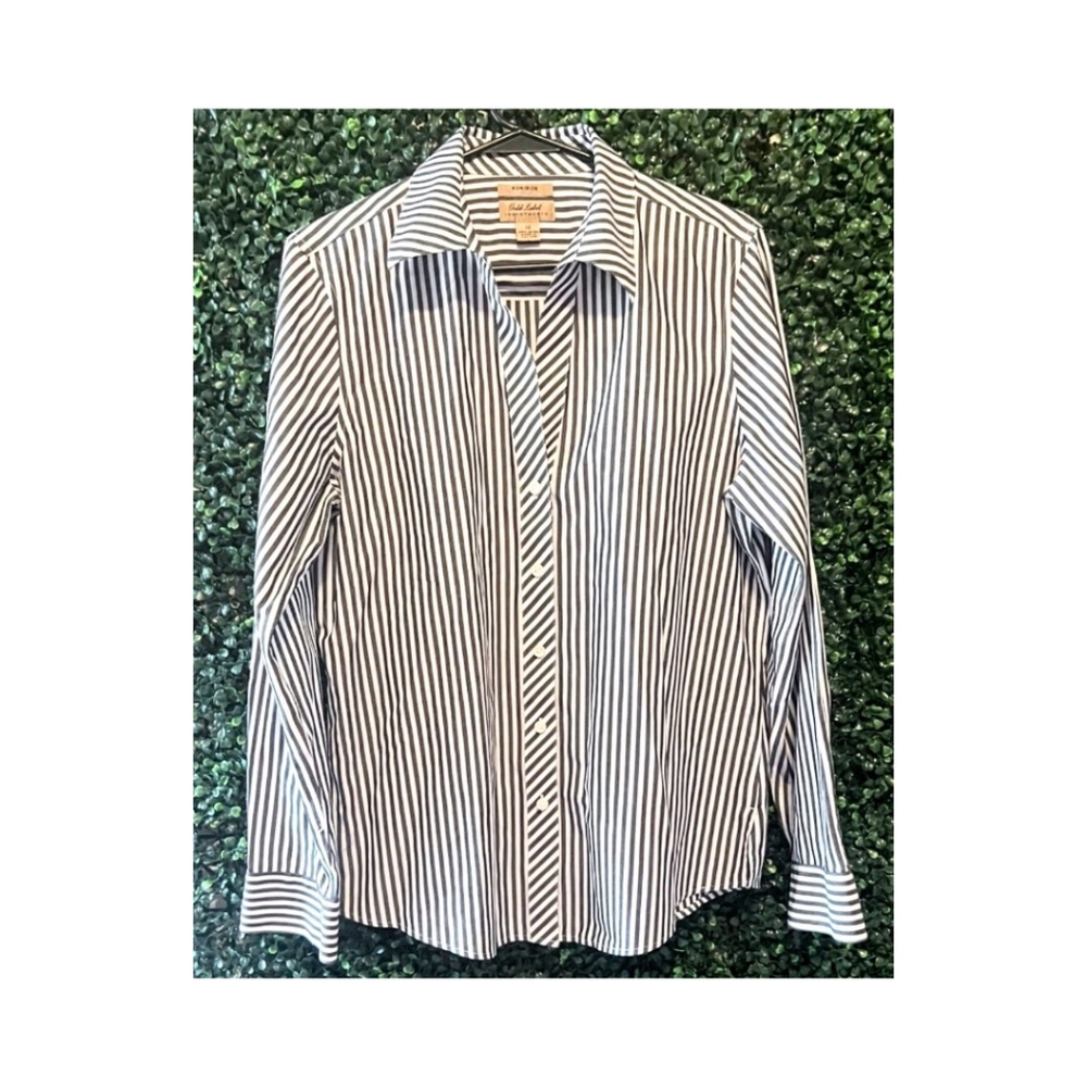 Womens Button Up No Iron Shirt By GOLD LABEL INVESTMENTS